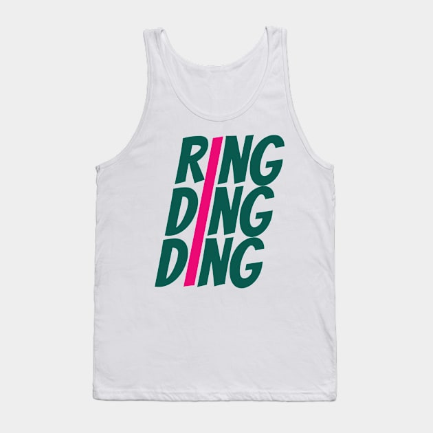 Sebastian Vettel x Aston Martin - Ring Ding Ding Tank Top by GreazyL